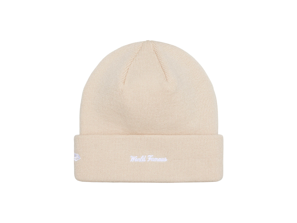Supreme x New Era Box Logo Beanie Stone-Supreme-pikastore.cz