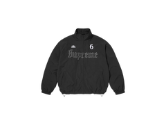 Supreme x Umbro Rhinestone Track Jacket Black
