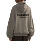 Fear of God Essentials S22 Hoodie Dark Oatmeal - PIKASTORE-Fear of God-pikastore.cz