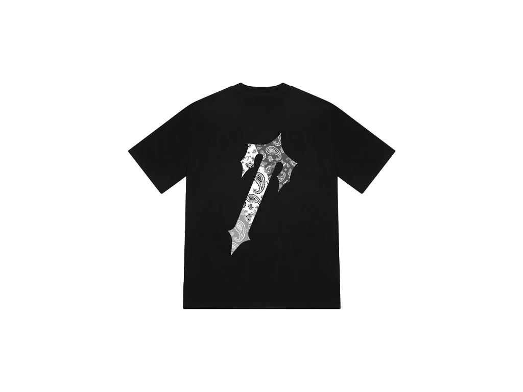 Trapstar Decoded Paisley Monochrome Edition Tee-Trapstar-pikastore.cz