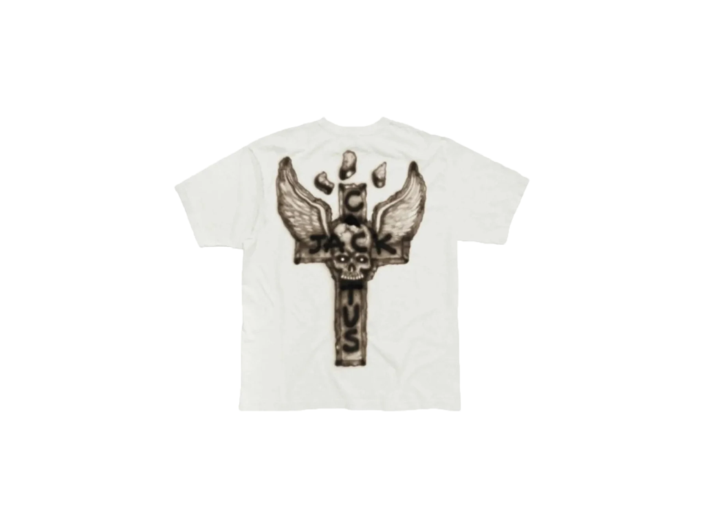 Travis Scott Jackboys 2 C2 Tee White