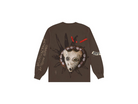 Travis Scott Reverse Jack Long Sleeve Tee Brown-Travis Scott-pikastore.cz