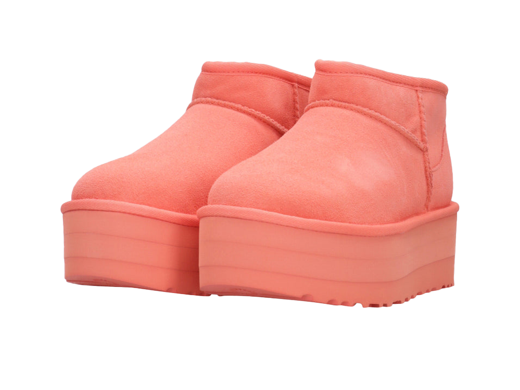 UGG Classic Ultra Mini Platform Salmon-UGG-pikastore.cz
