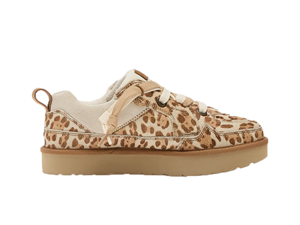 UGG Lowmel Lo Plains Felicity Leopard Jasmine (Women's) – pantofle – fotka 3 z 5