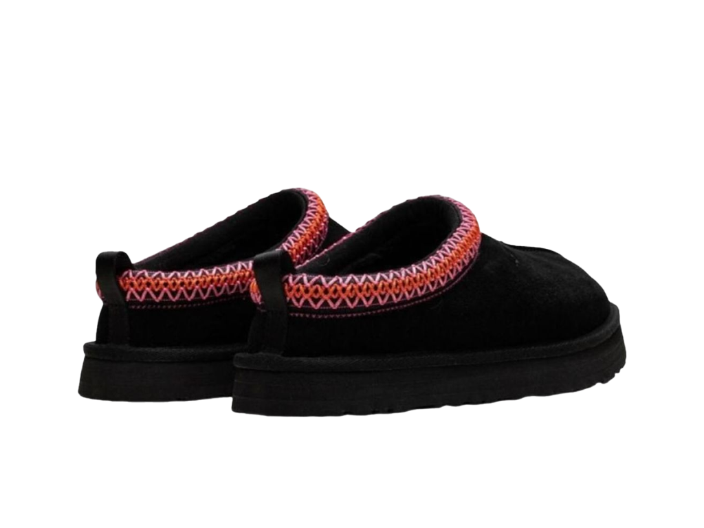 UGG Tazz Slipper Kids Black Pink-UGG-pikastore.cz