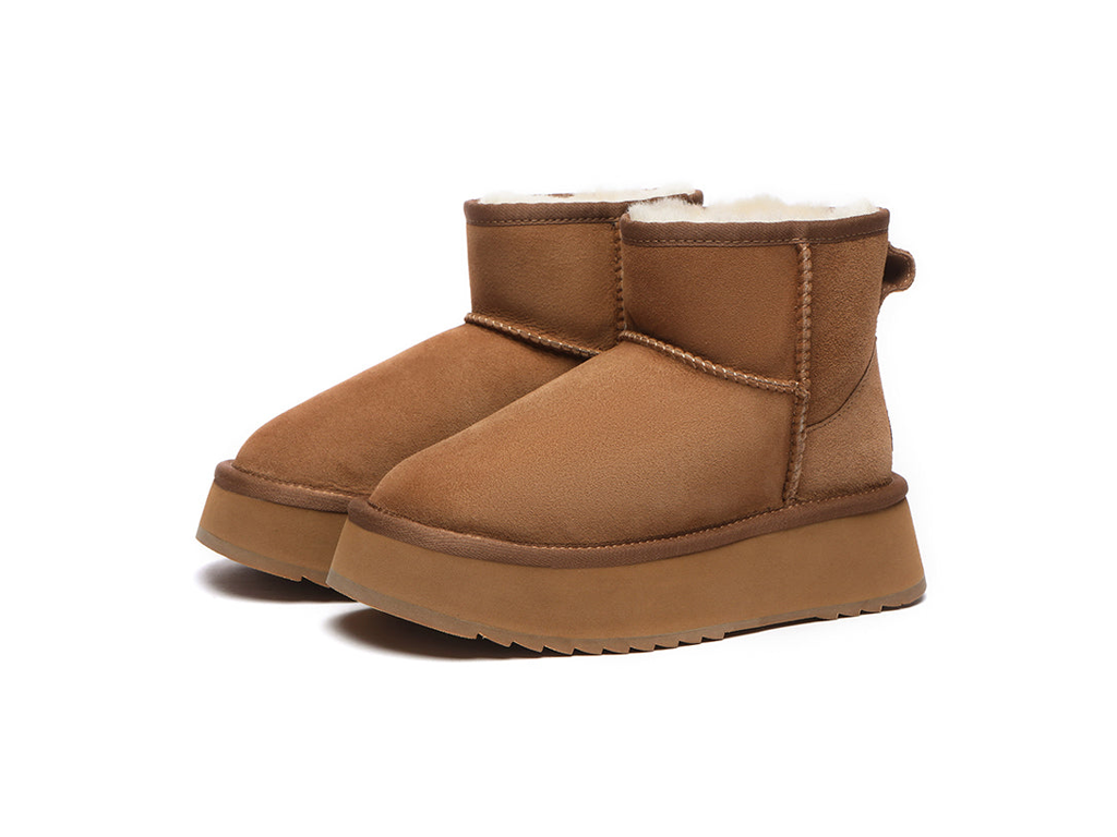 UGG Classic Mini Platform Boot Chestnut (Women's)-sneakers-UGG-pikastore.cz