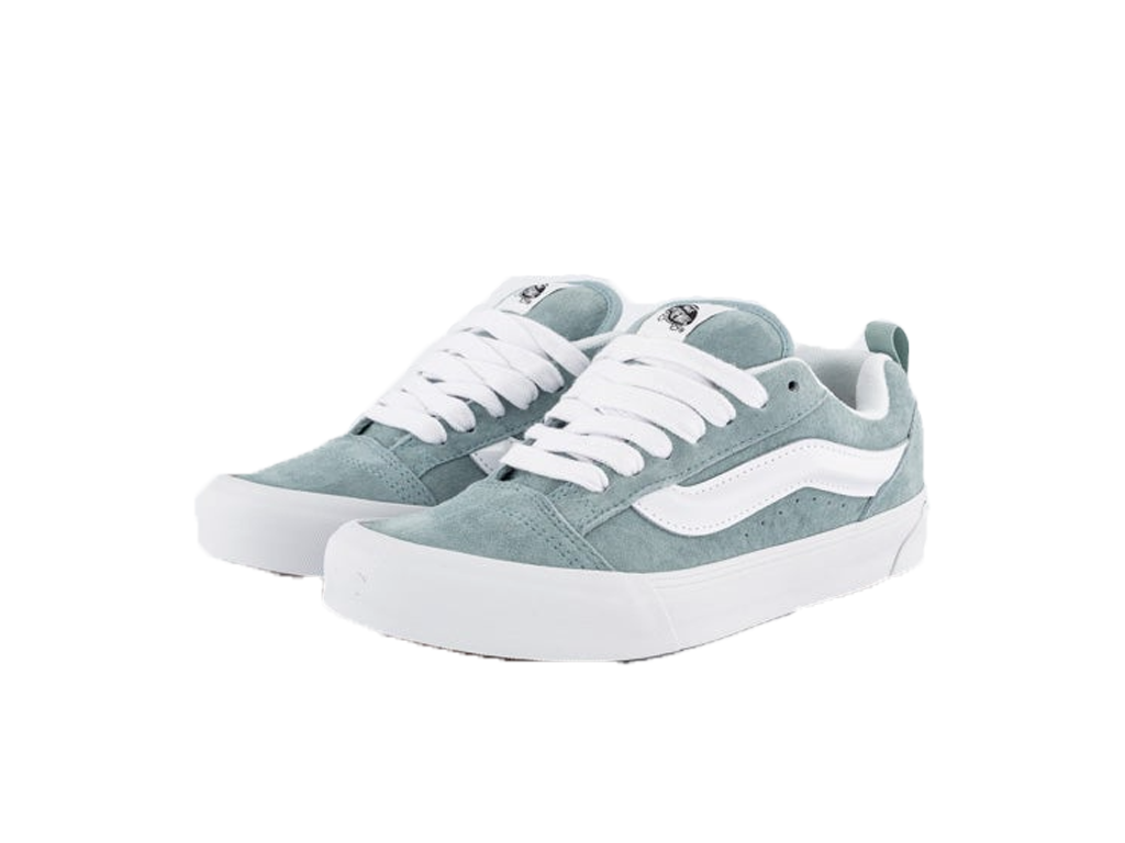 Vans Knu Skool Blue Suede Sneakers-Vans-pikastore.cz