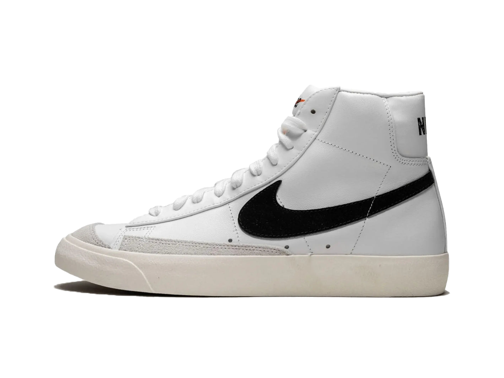 Wmns Blazer Mid 77 Vintage White Black-Nike-pikastore.cz