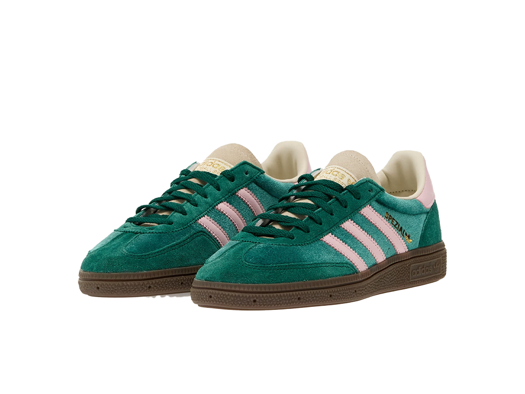 Wmns Handball Spezial Collegiate Green Pink Velvet-Adidas-pikastore.cz