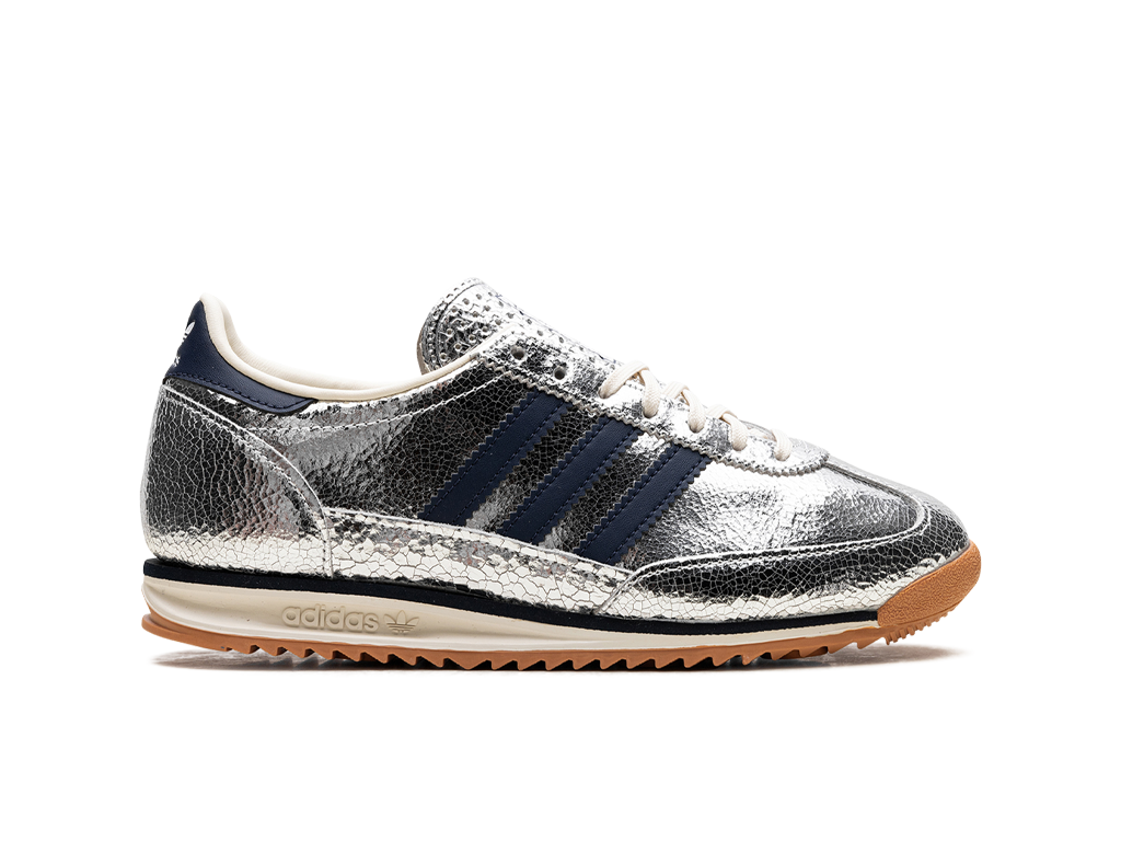 Wmns SL72 OG Silver Metallic Collegiate Navy-Adidas-pikastore.cz