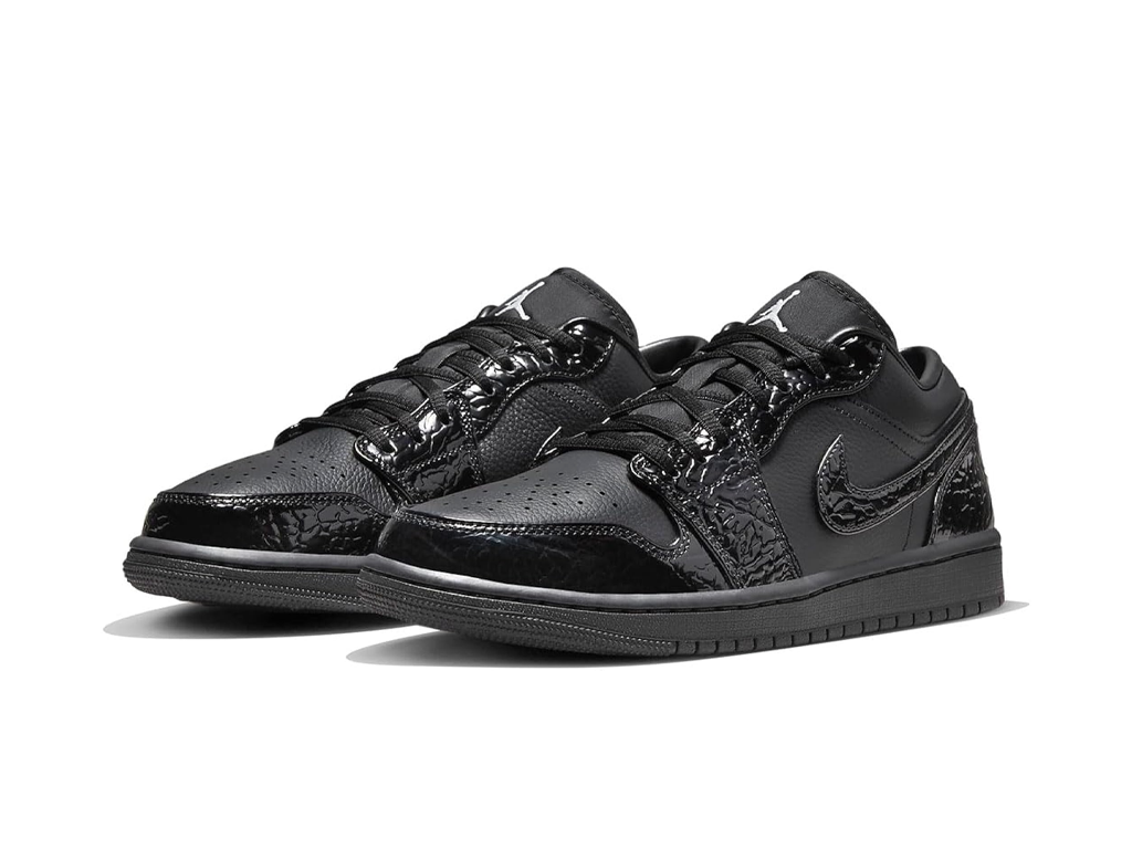 Wmns Air Jordan 1 Low SE Black Croc-Air Jordan-pikastore.cz