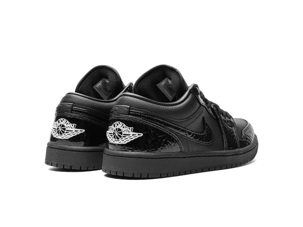 Wmns Air Jordan 1 Low SE Black Croc-Air Jordan-pikastore.cz