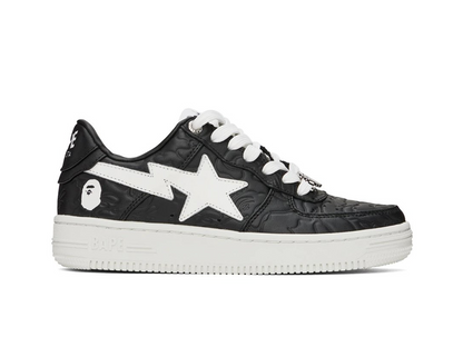 Wmns Bapesta #3 Line Camo Black