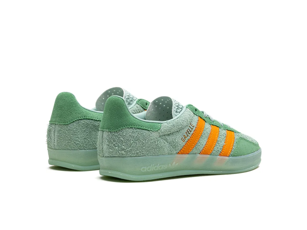Wmns Gazelle Indoor Hazy Green Crew Yellow-Adidas-pikastore.cz
