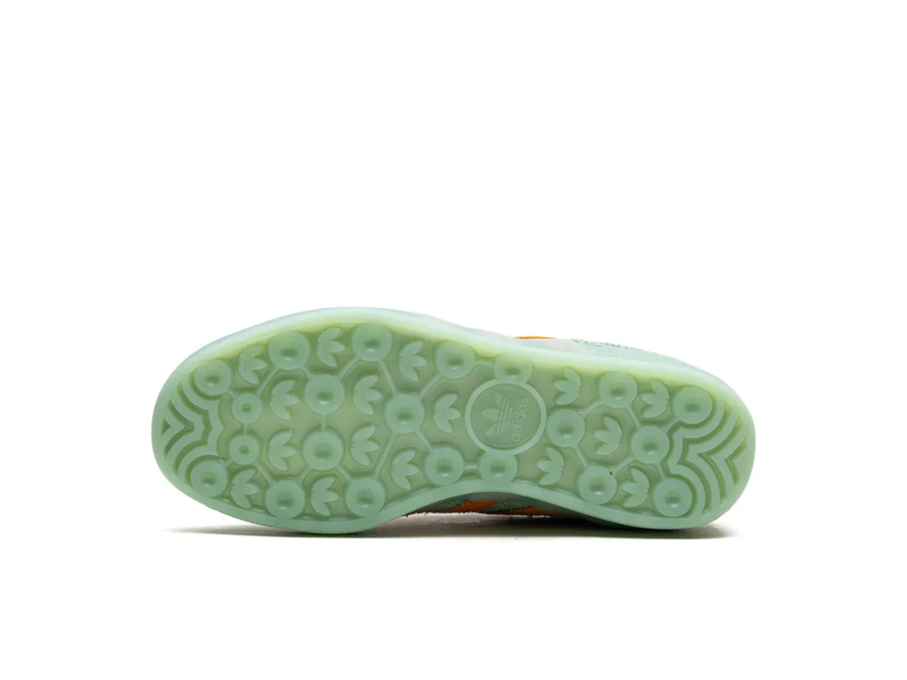 Wmns Gazelle Indoor Hazy Green Crew Yellow-Adidas-pikastore.cz