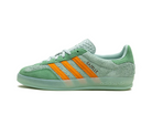 Wmns Gazelle Indoor Hazy Green Crew Yellow-Adidas-pikastore.cz