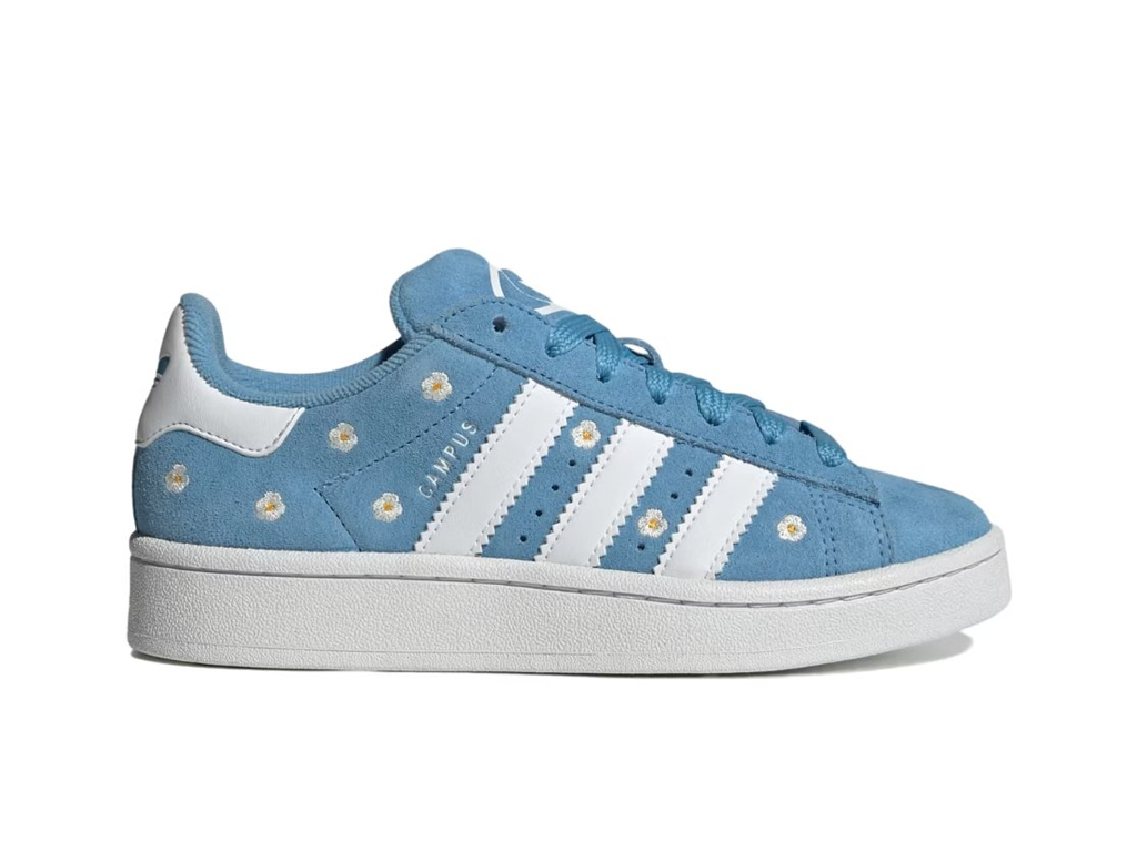Adidas Campus 00s Light Blue Floral (Kids)-Adidas-pikastore.cz