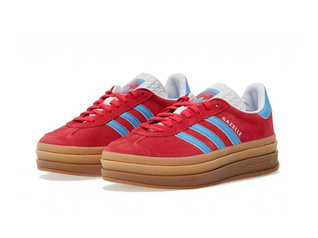 Adidas Gazelle Bold Active Pink Blue Burst (Women's)-sneakers-Adidas-pikastore.cz