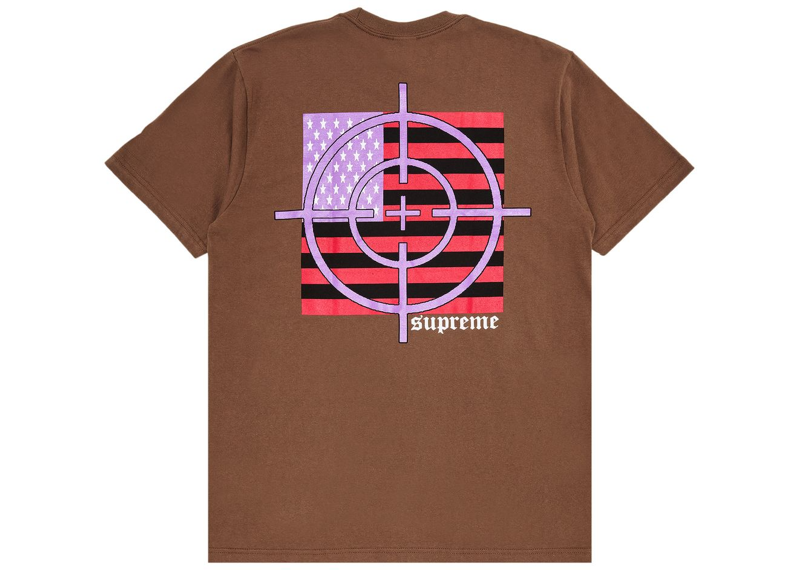 Supreme Target Tee Brown-Supreme-pikastore.cz