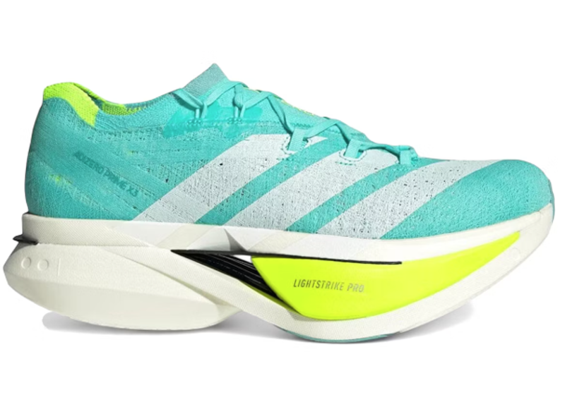 adidas Adizero Prime X 3.0 Strung Flash Aqua Lucid Lemon