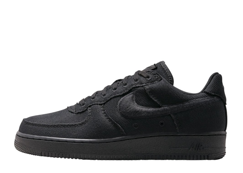 Nike Air Force 1 Black Canvas-Nike-pikastore.cz