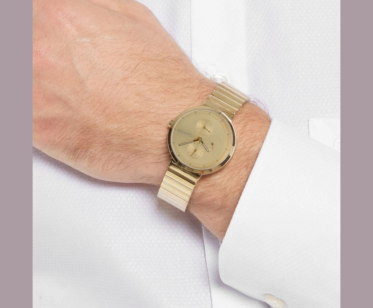 Calvin Klein Watch Gold – doplňky – fotka 5 z 5