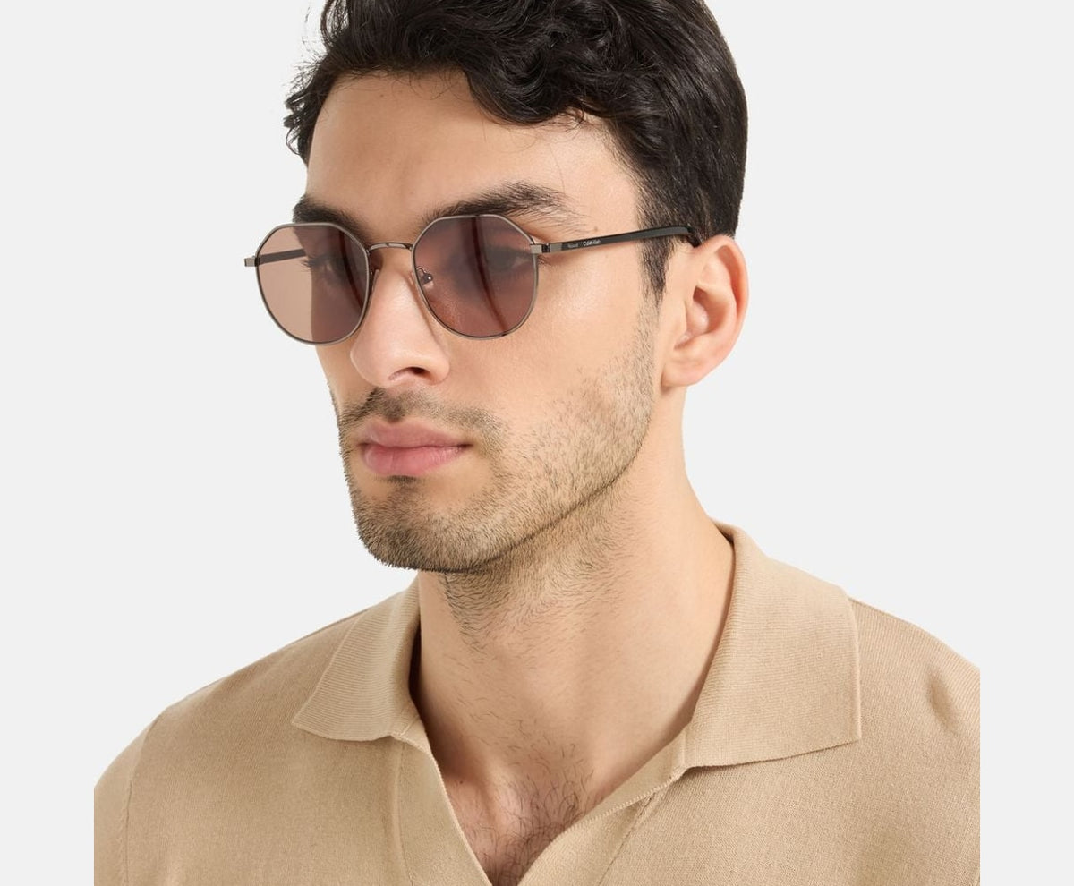 Calvin Klein Sunglasses Dark Grey – doplňky – fotka 4 z 4