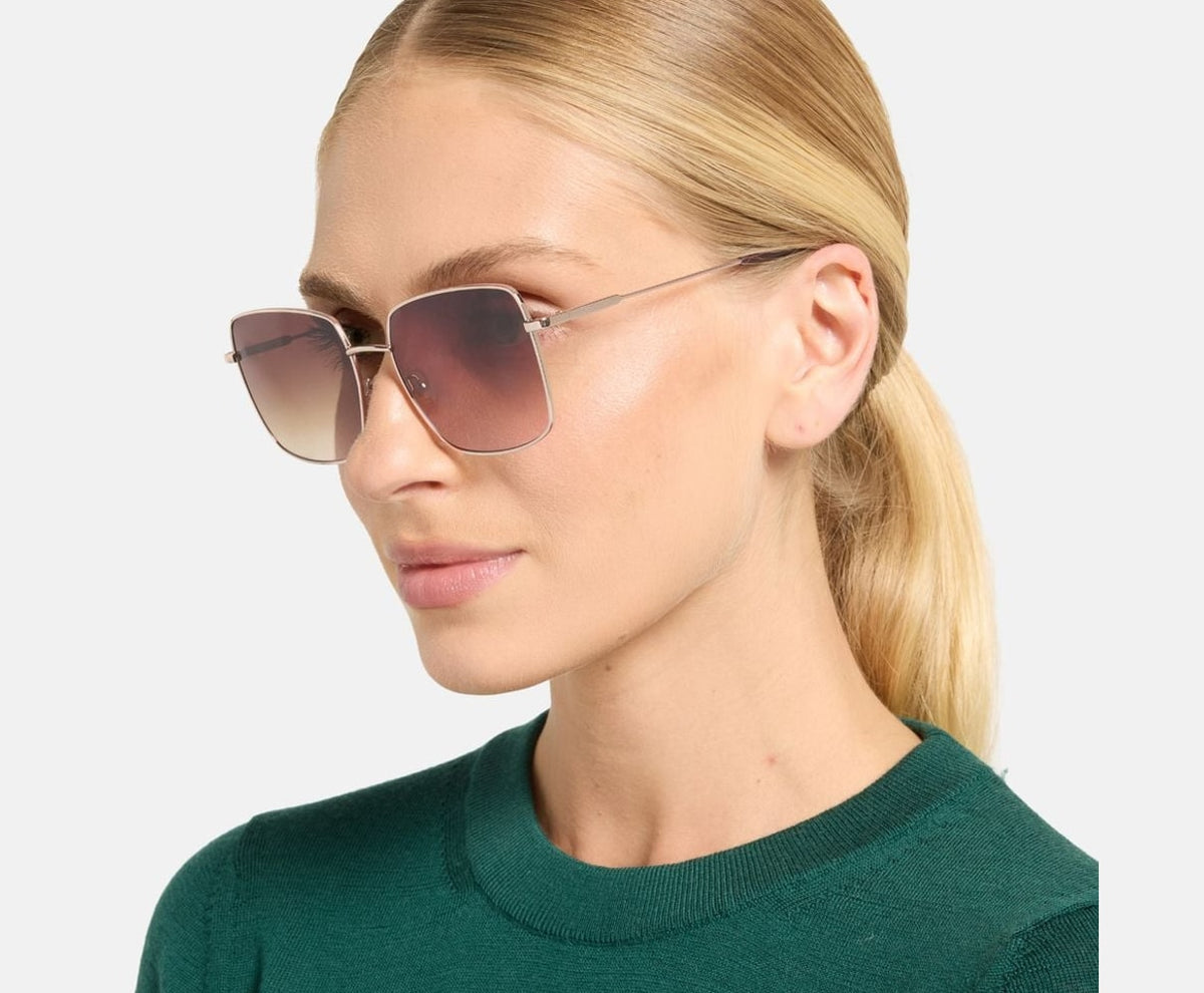 Calvin Klein Sunglasses Gold – szemüveg – fotó 4/4