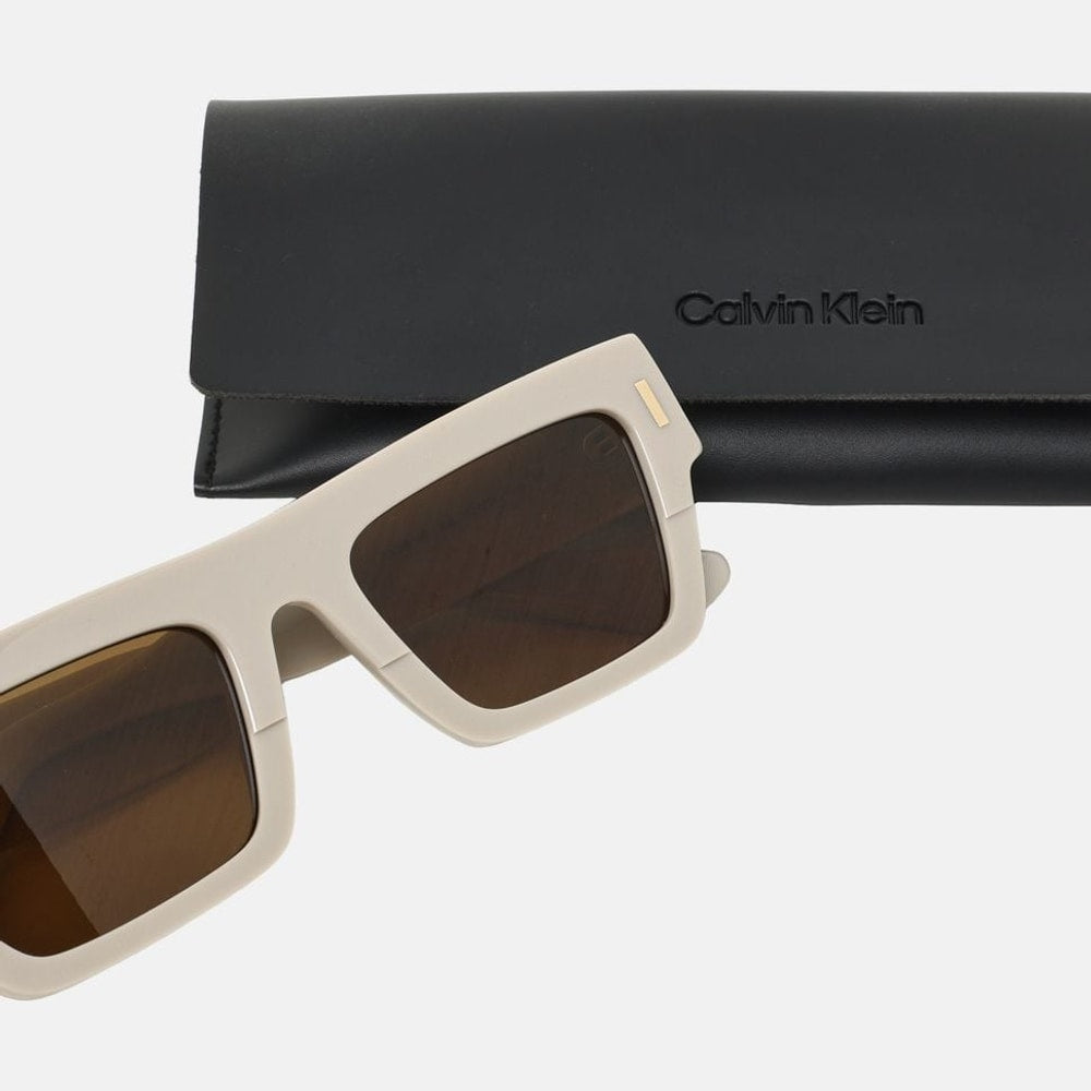 Calvin Klein Sunglasses Beige – окуляри – фото 3 з 4