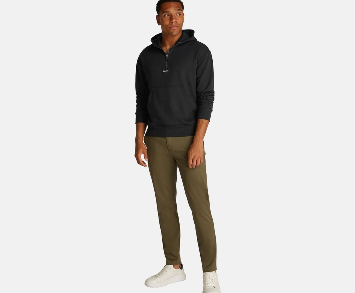 Calvin Klein Hoodie Black – pulóver – fotó 5/5