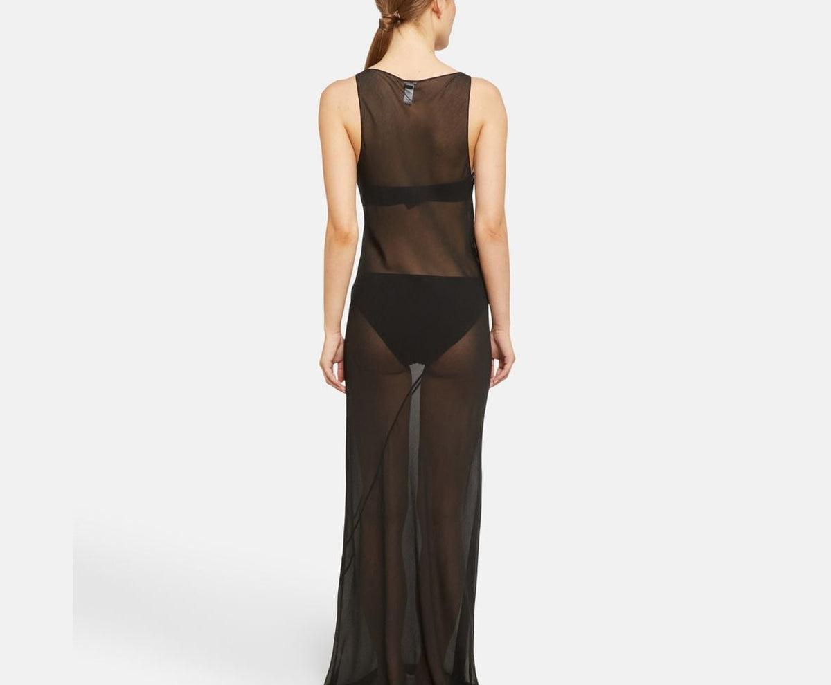 Calvin Klein Silk night gown Black – clothing – photo 3 of 4