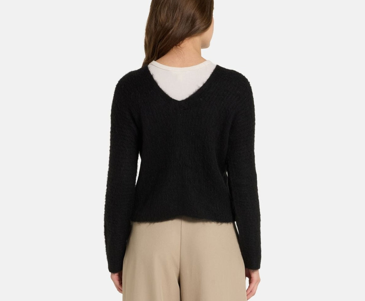 Calvin Klein Wool-blend cardigan Black – ropa – foto 4 de 5