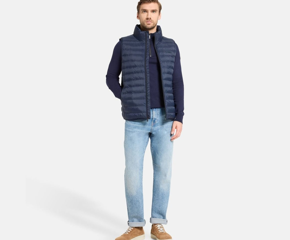 Calvin Klein Gilet Dark Blue – veste – photo 5 sur 5