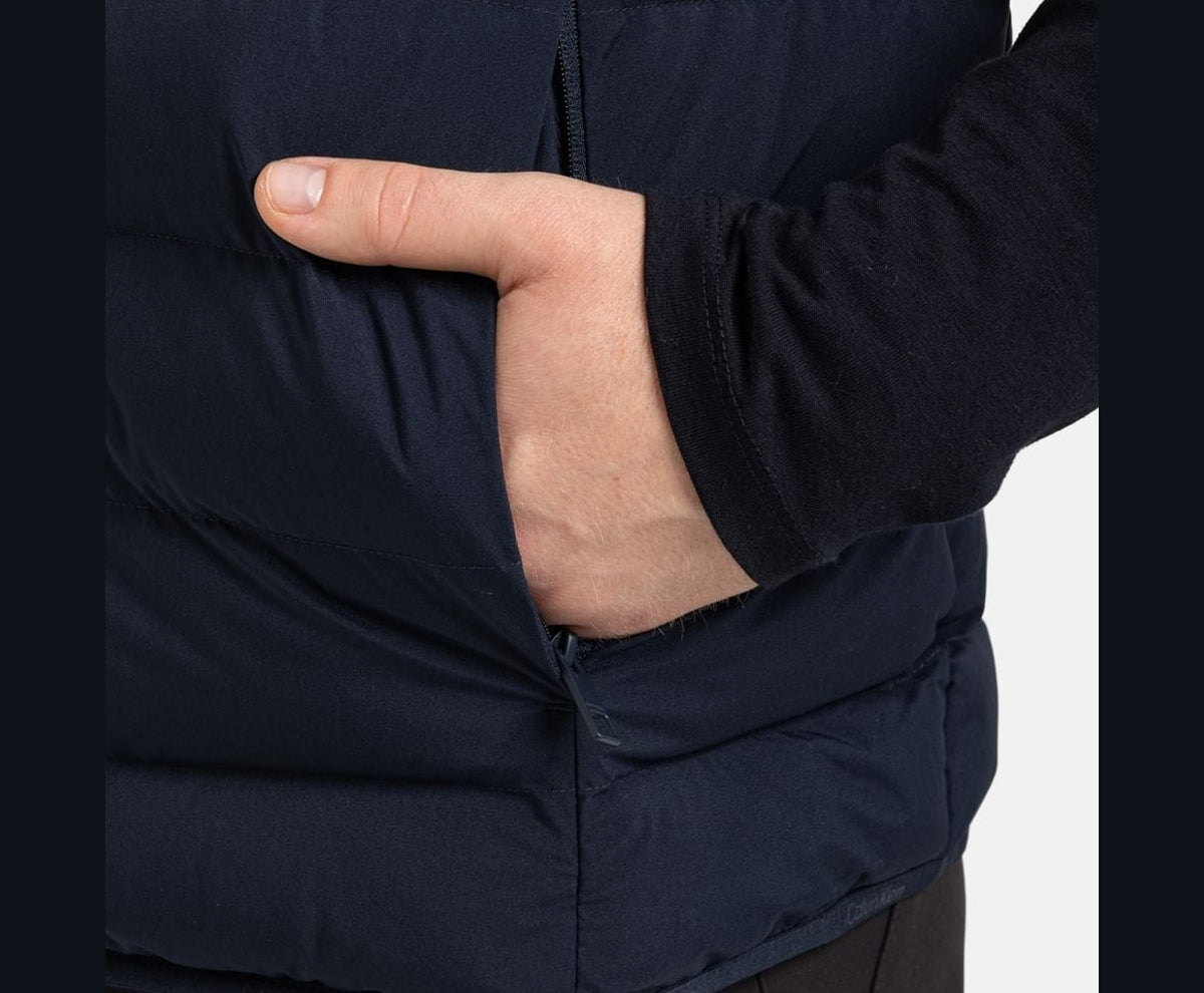 Calvin Klein Quilted gilet Dark Blue – dzseki – fotó 3/6