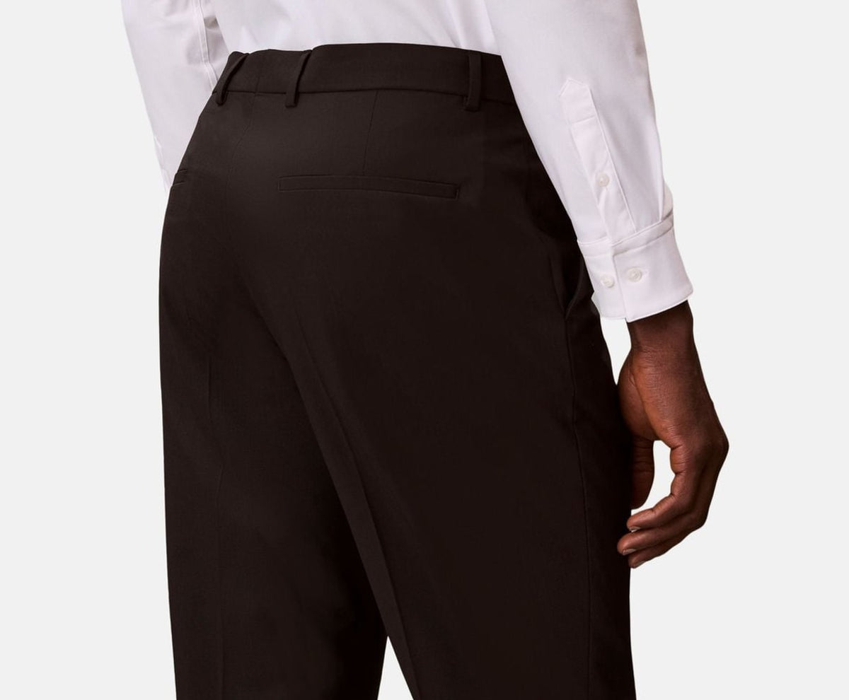 Calvin Klein Wool trousers Black – pantaloni – fotografia 4 din 6