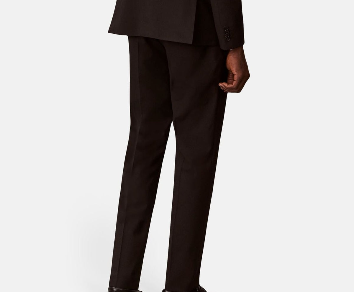Calvin Klein Wool trousers Black – pantaloni – fotografia 5 din 6