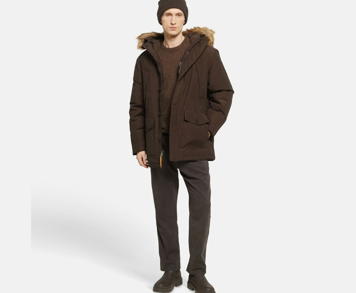 Timberland Parka Brown – Bekleidung – Foto 5 von 5