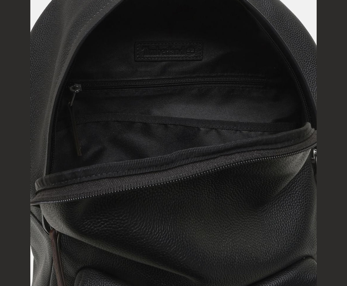 Timberland Leather backpack Tuckerman Black – sac à dos – photo 3 sur 5