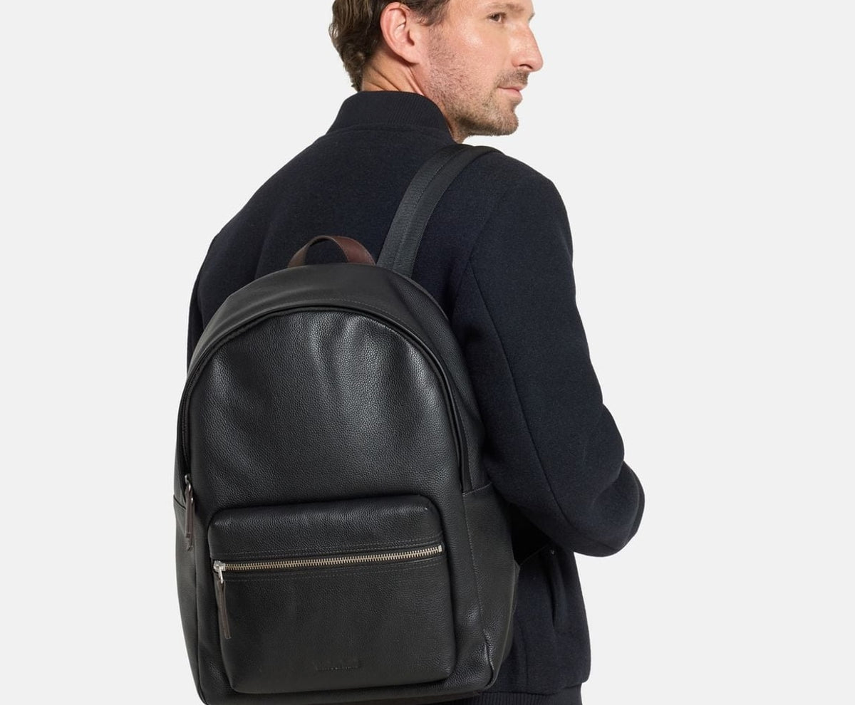 Timberland Leather backpack Tuckerman Black – sac à dos – photo 5 sur 5