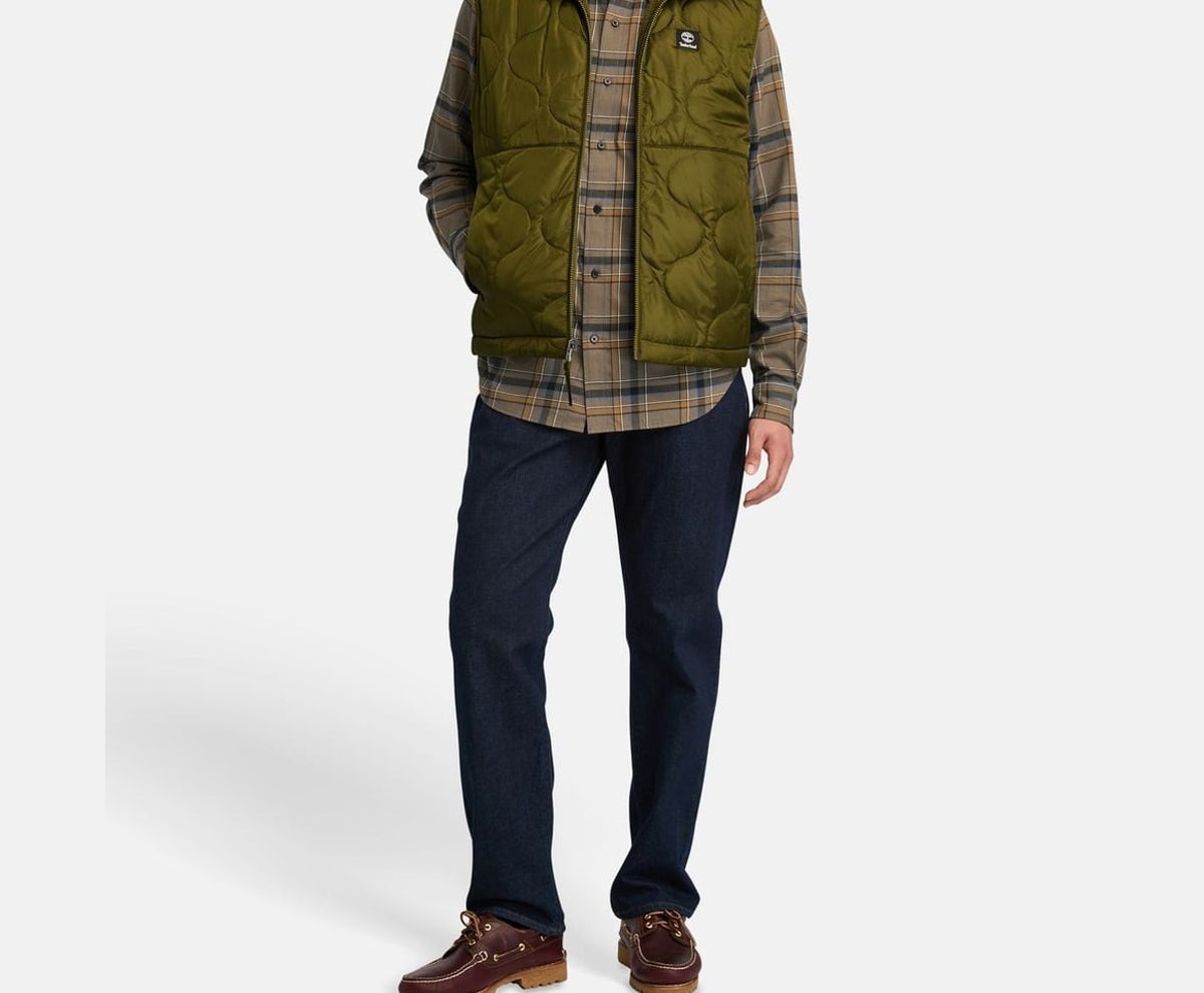Timberland Reversible gilet Newton Khaki – облекло – снимка 5 от 5