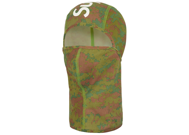 Supreme Heat Reactive Digi Camo Balaclava Olive-Supreme-pikastore.cz