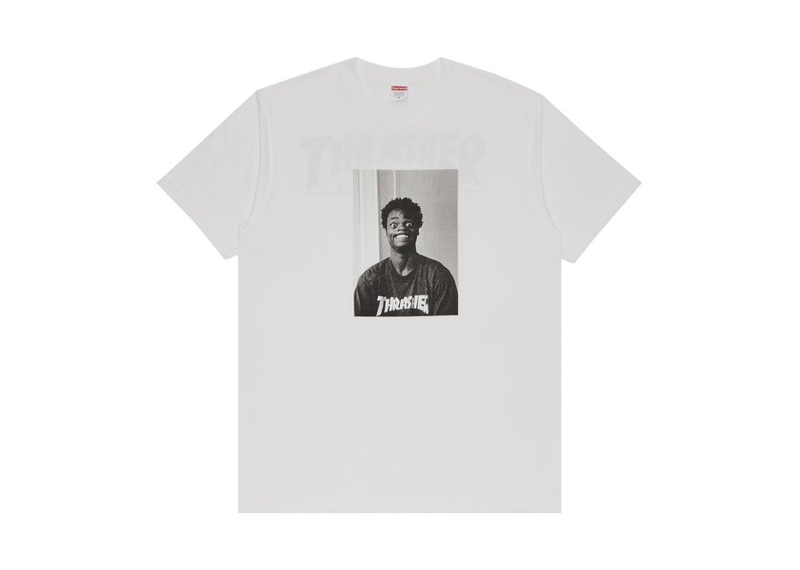 Supreme x Thrasher Harold Tee White