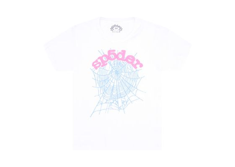 Sp5der OG Web Baby Tee White-Sp5der-pikastore.cz
