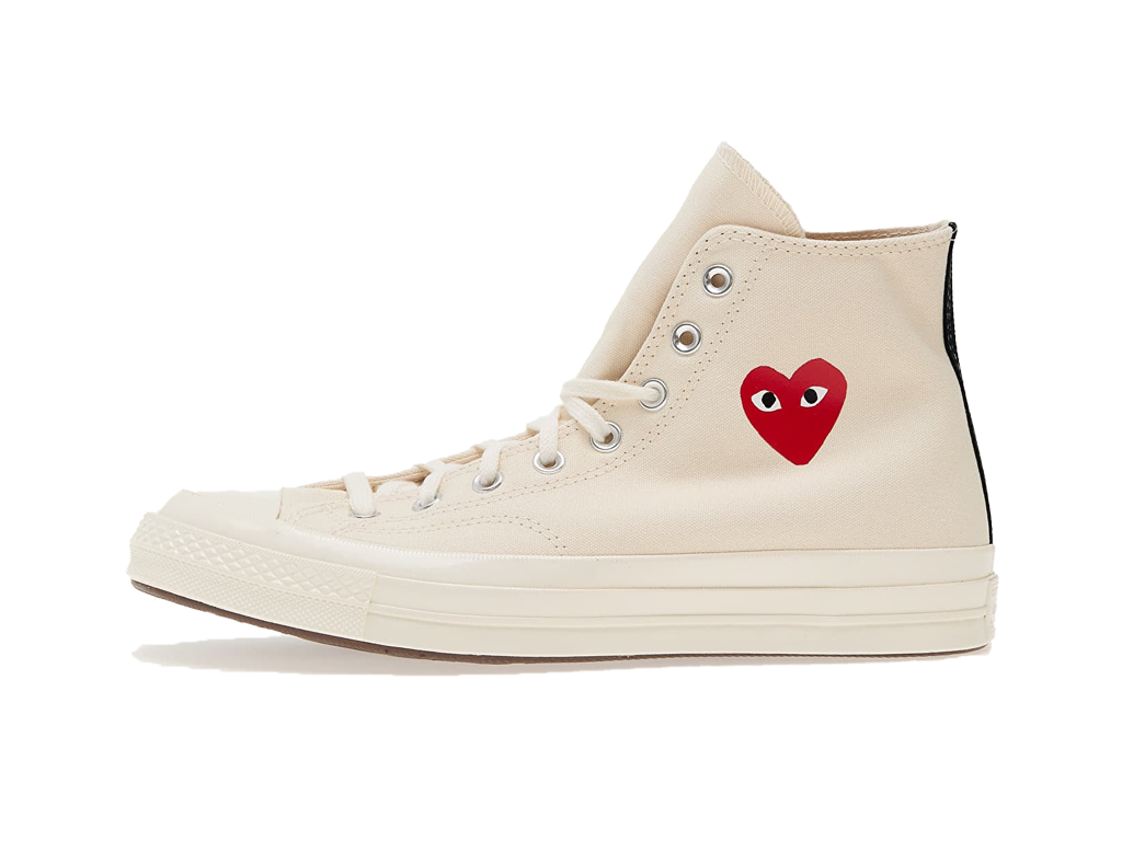 Comme des Garçons Play x Converse Chuck 70 High Milk