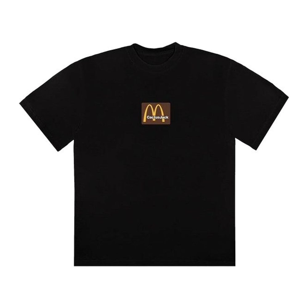 Travis Scott x McDonald's Sesame II Tee Black/Red – tričko
