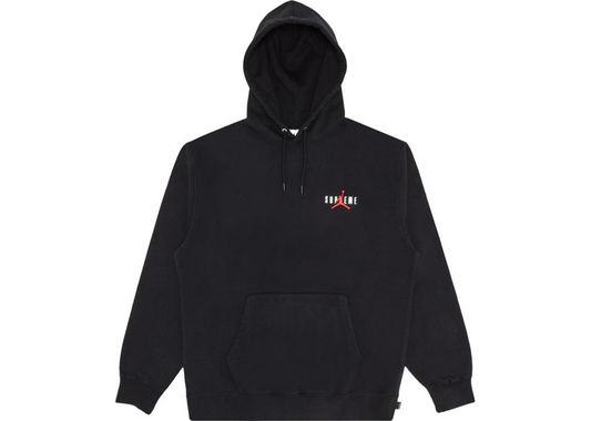 Supreme x Jordan Hooded Sweatshirt Black