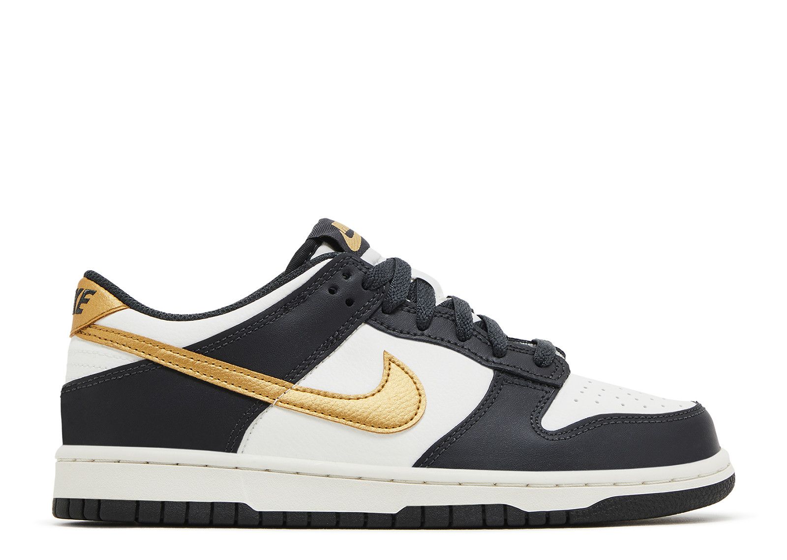 Dunk Low GS Anthracite Metallic Gold
