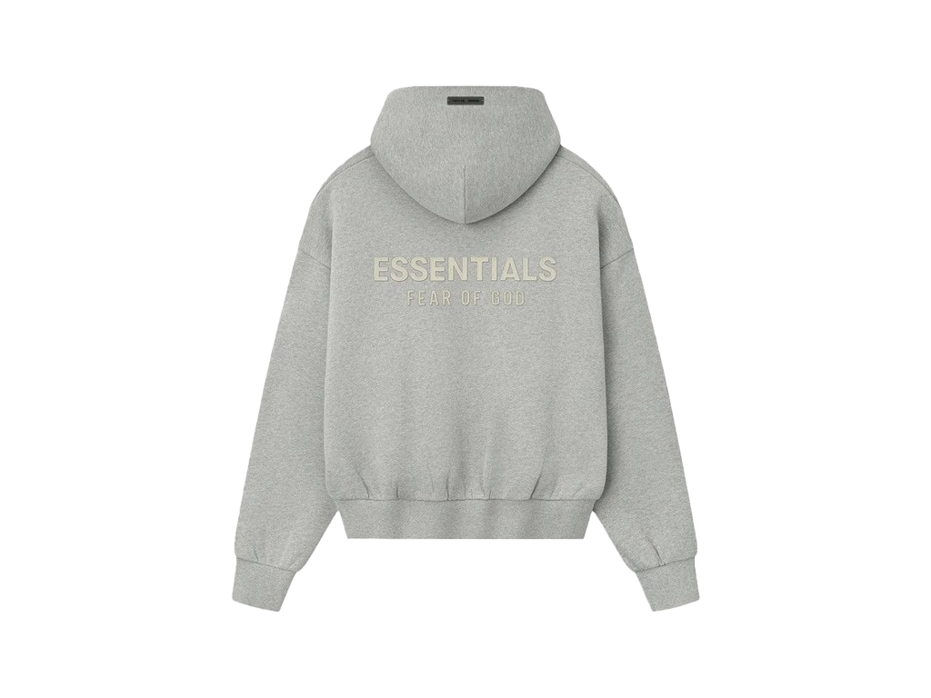 Fear of God Essentials Classic Hoodie Concrete Heather-Fear of God-pikastore.cz