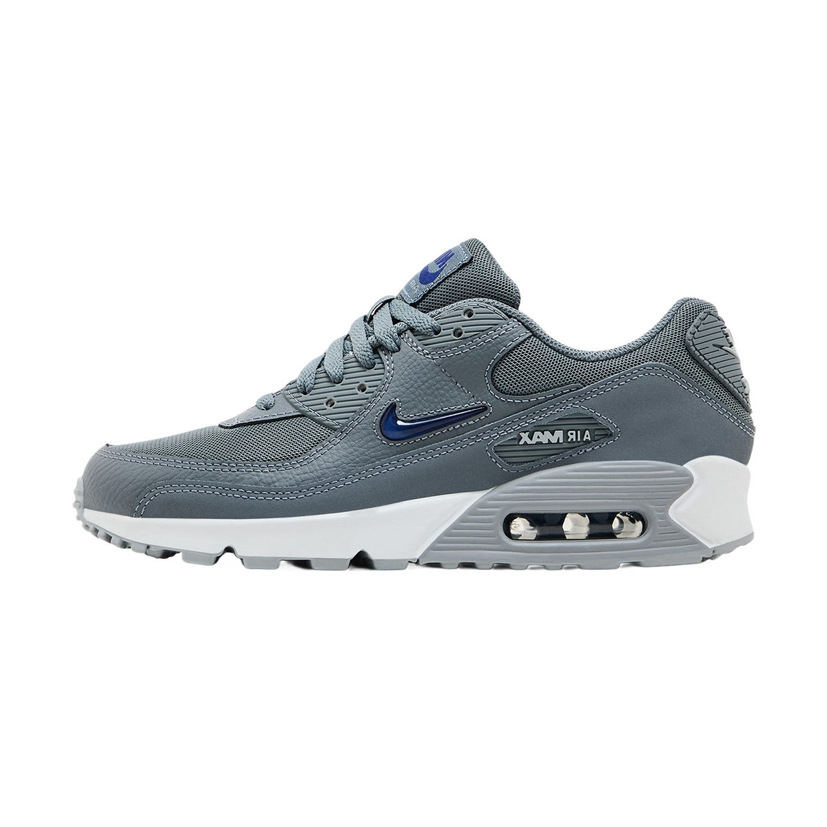 Nike Air Max 90 Jewel - Cool Grey Deep Royal-Nike-pikastore.cz