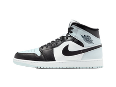 Air Jordan 1 Mid Black Squadron Blue